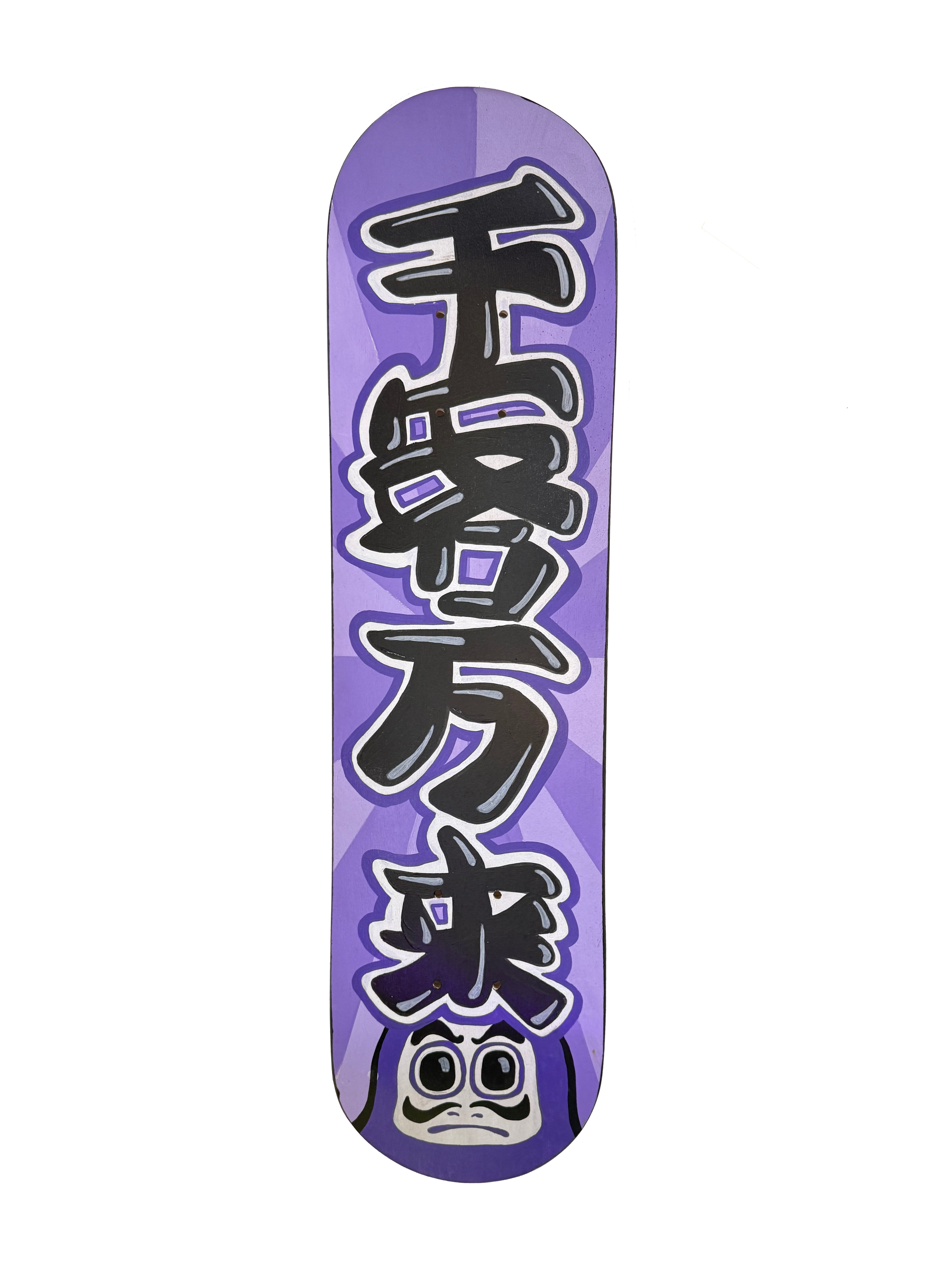 Daruma Original Painted Skateboard