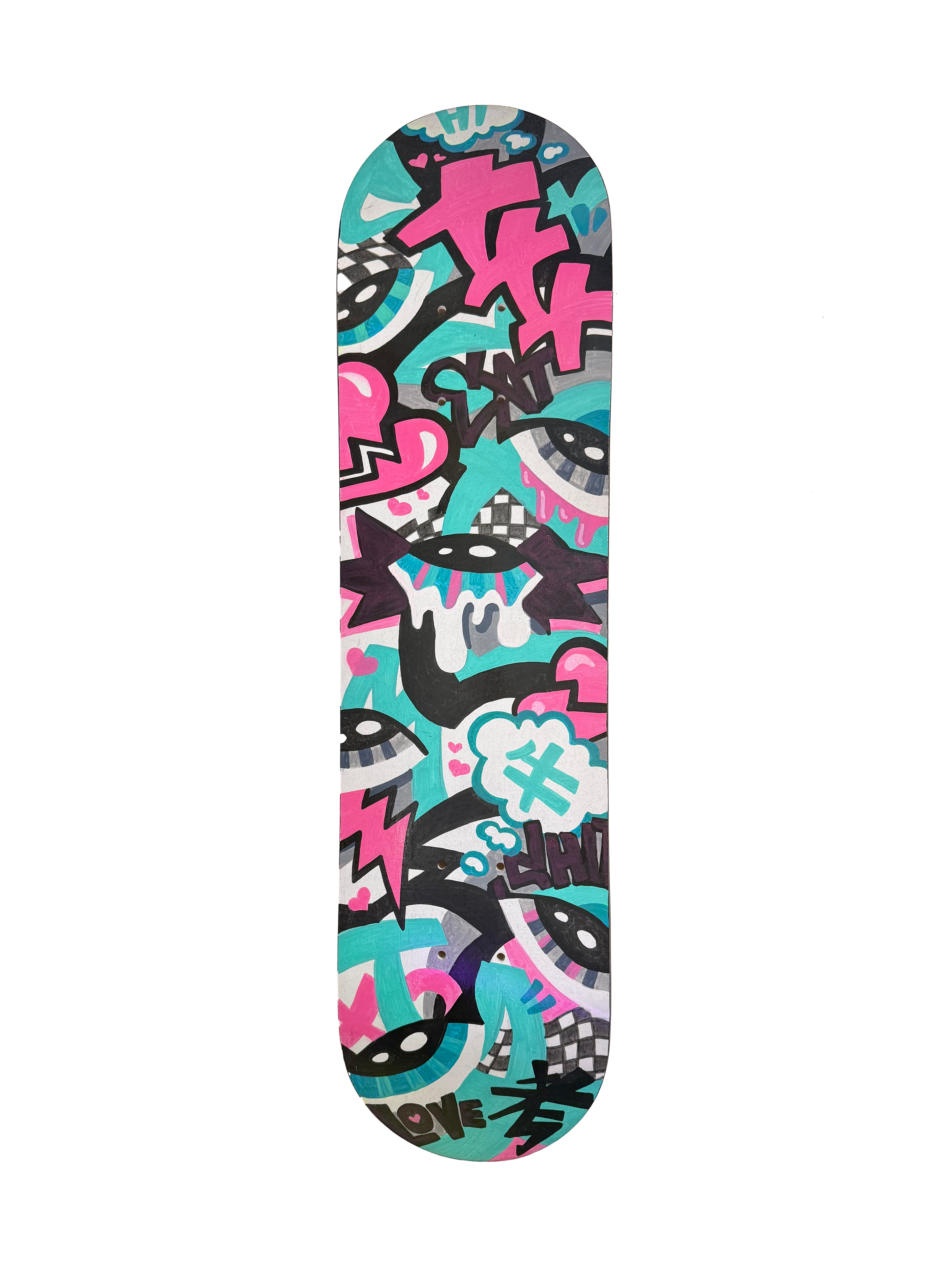 XXX Original Painted Skateboard