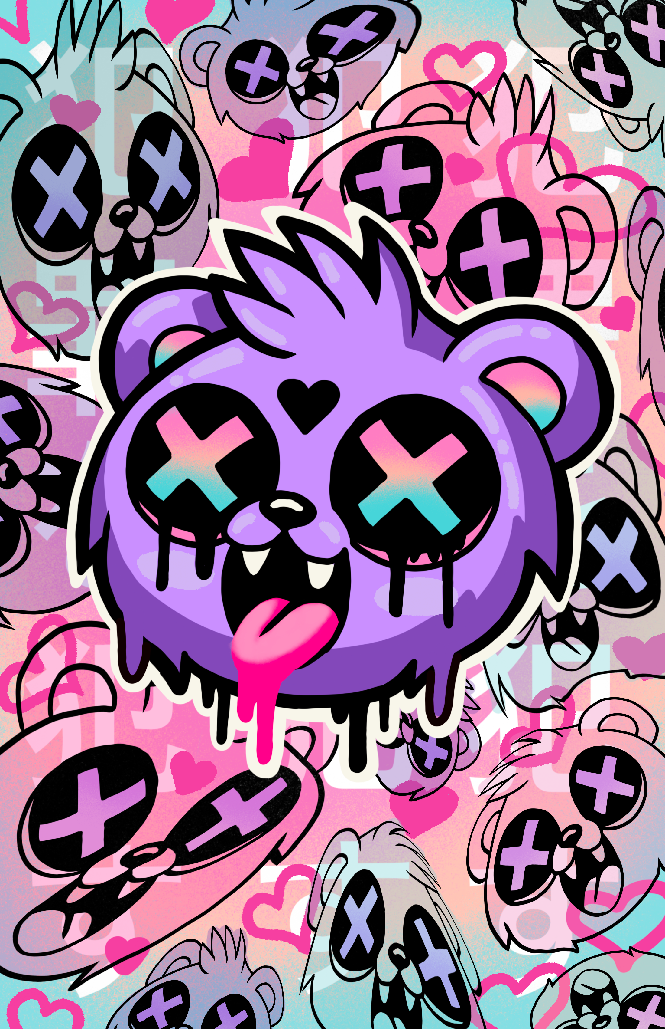 Dead but Cute" Limited Edition Print by Steph Burr